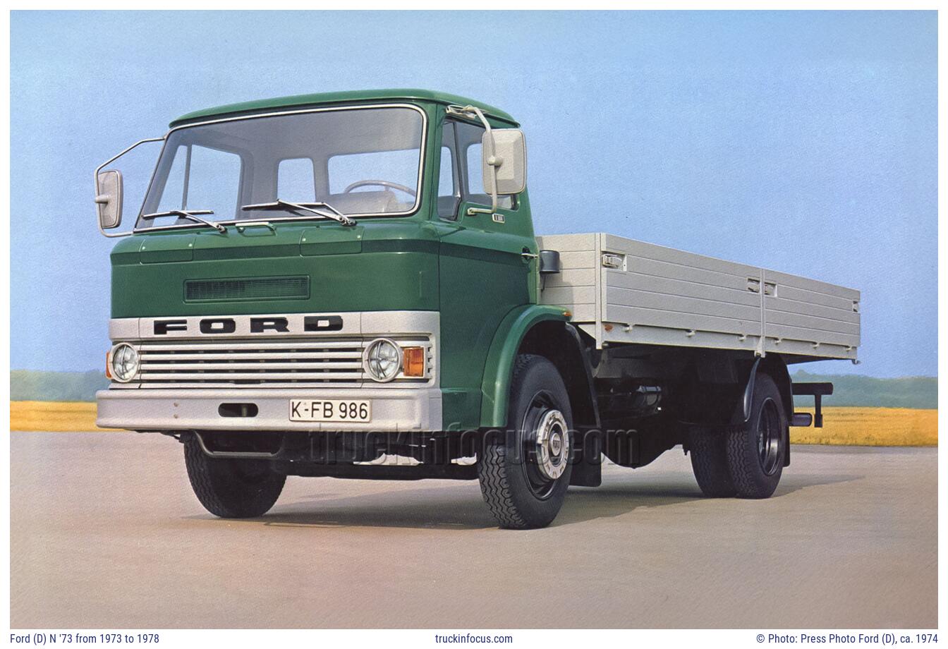 Ford (D) N '73 from 1973 to 1978 Photo ca. 1974