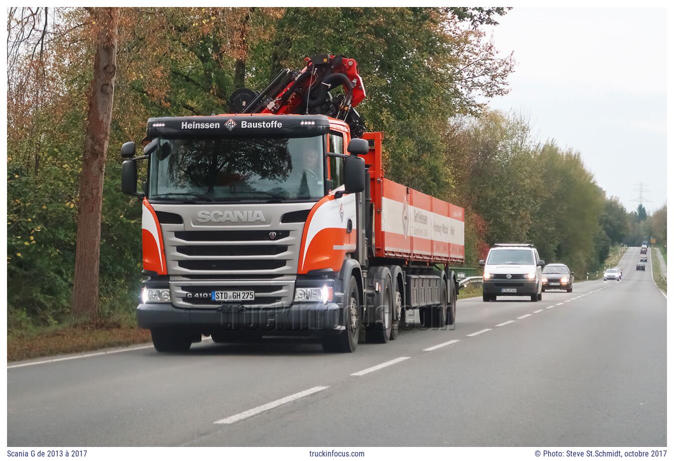 Scania G de 2013 à 2017 Photo octobre 2017