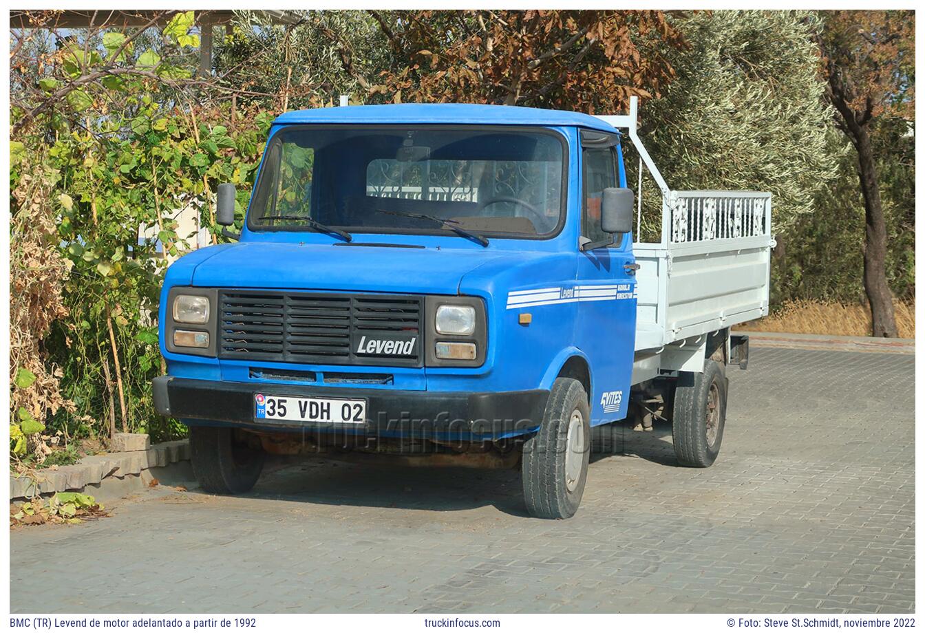 BMC (TR) Levend de motor adelantado a partir de 1992 Foto noviembre 2022