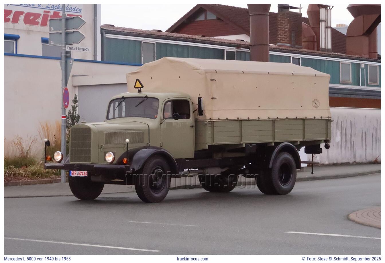Mercedes L 5000 von 1949 bis 1953 Foto September 2025