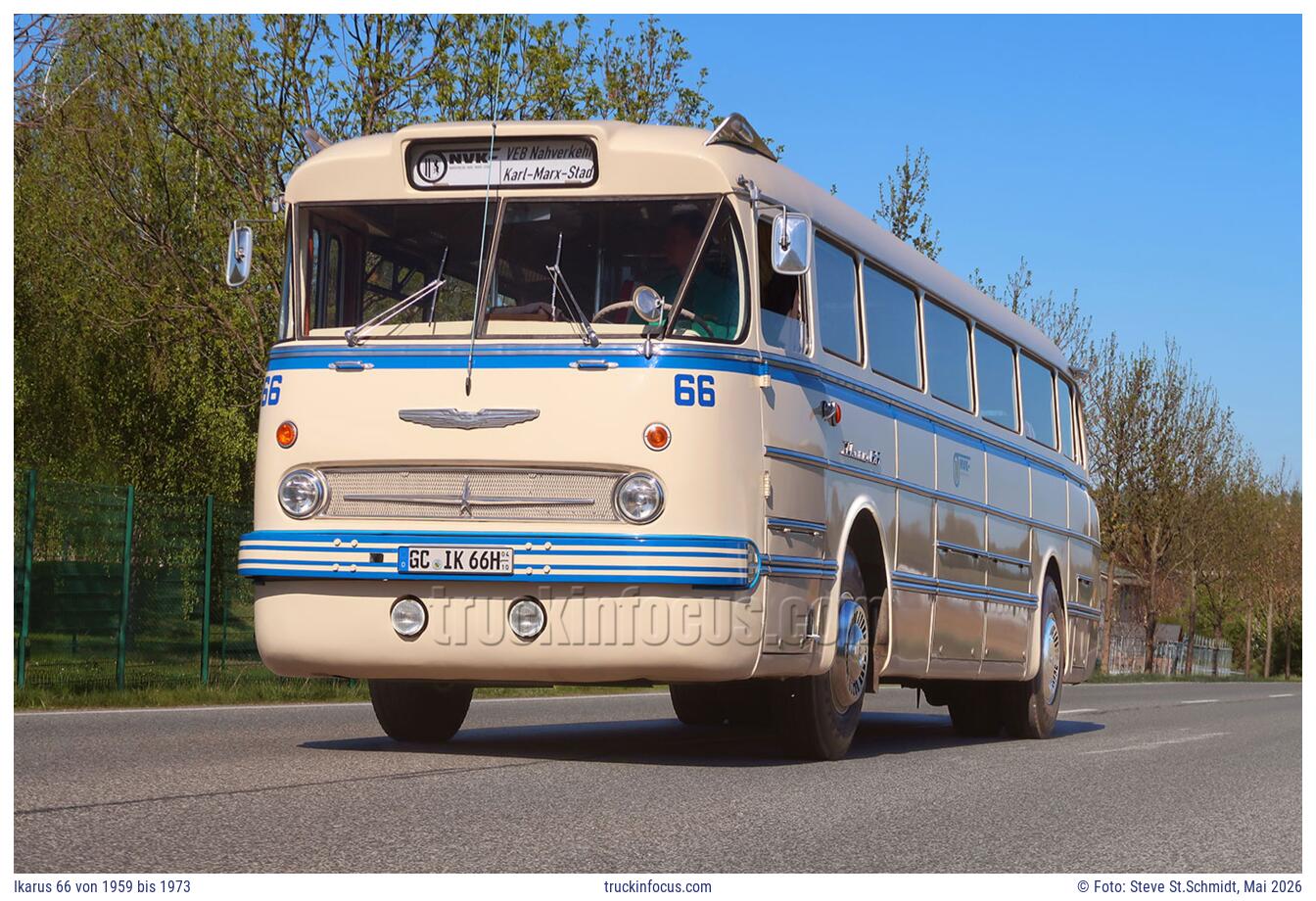 Ikarus 66 von 1959 bis 1973 Foto Mai 2026
