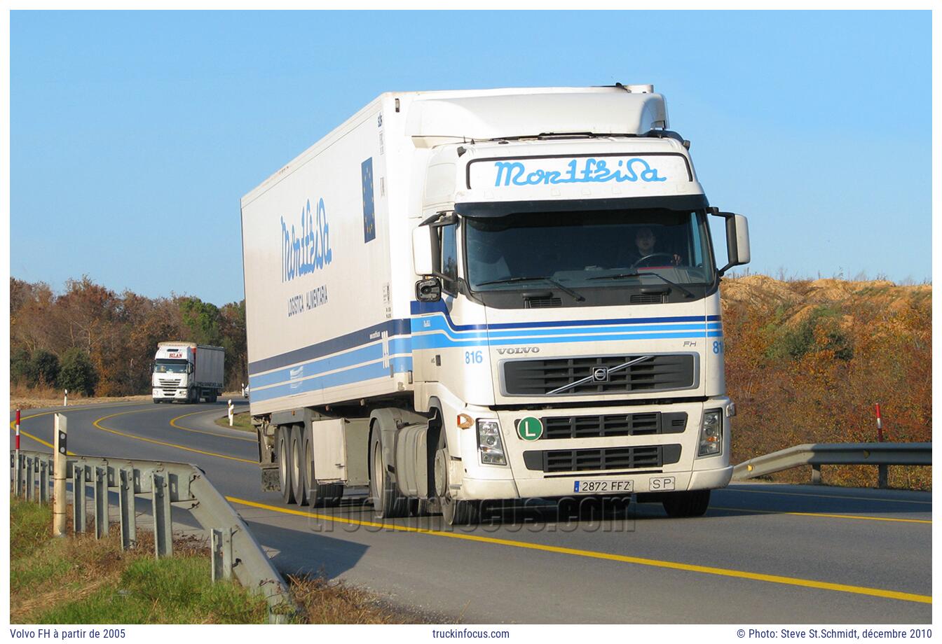 Volvo FH à partir de 2005 Photo décembre 2010