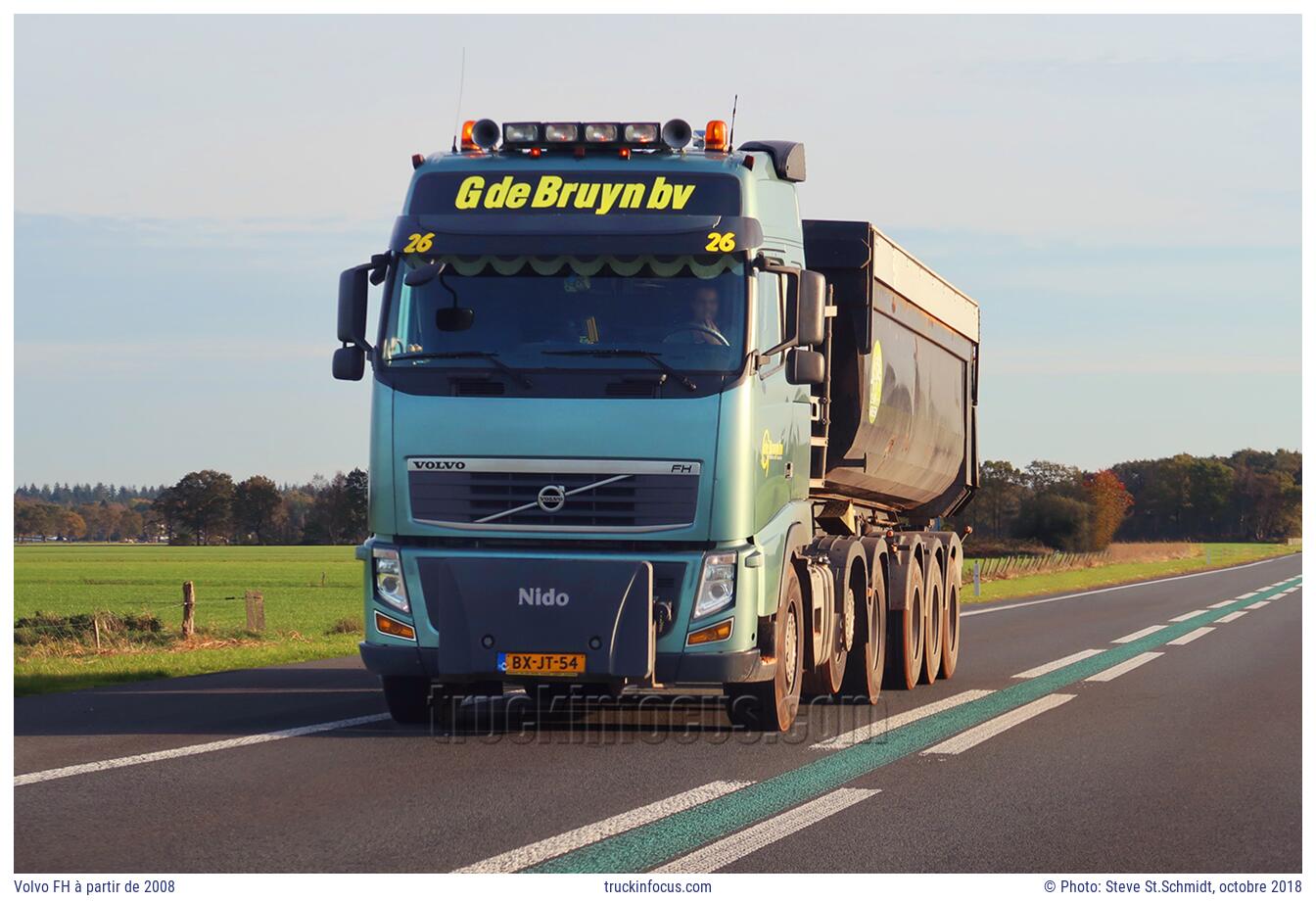 Volvo FH à partir de 2008 Photo octobre 2018