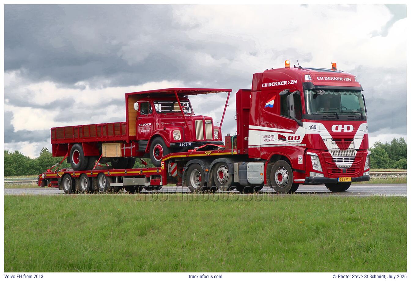 Volvo FH from 2013 Photo July 2026