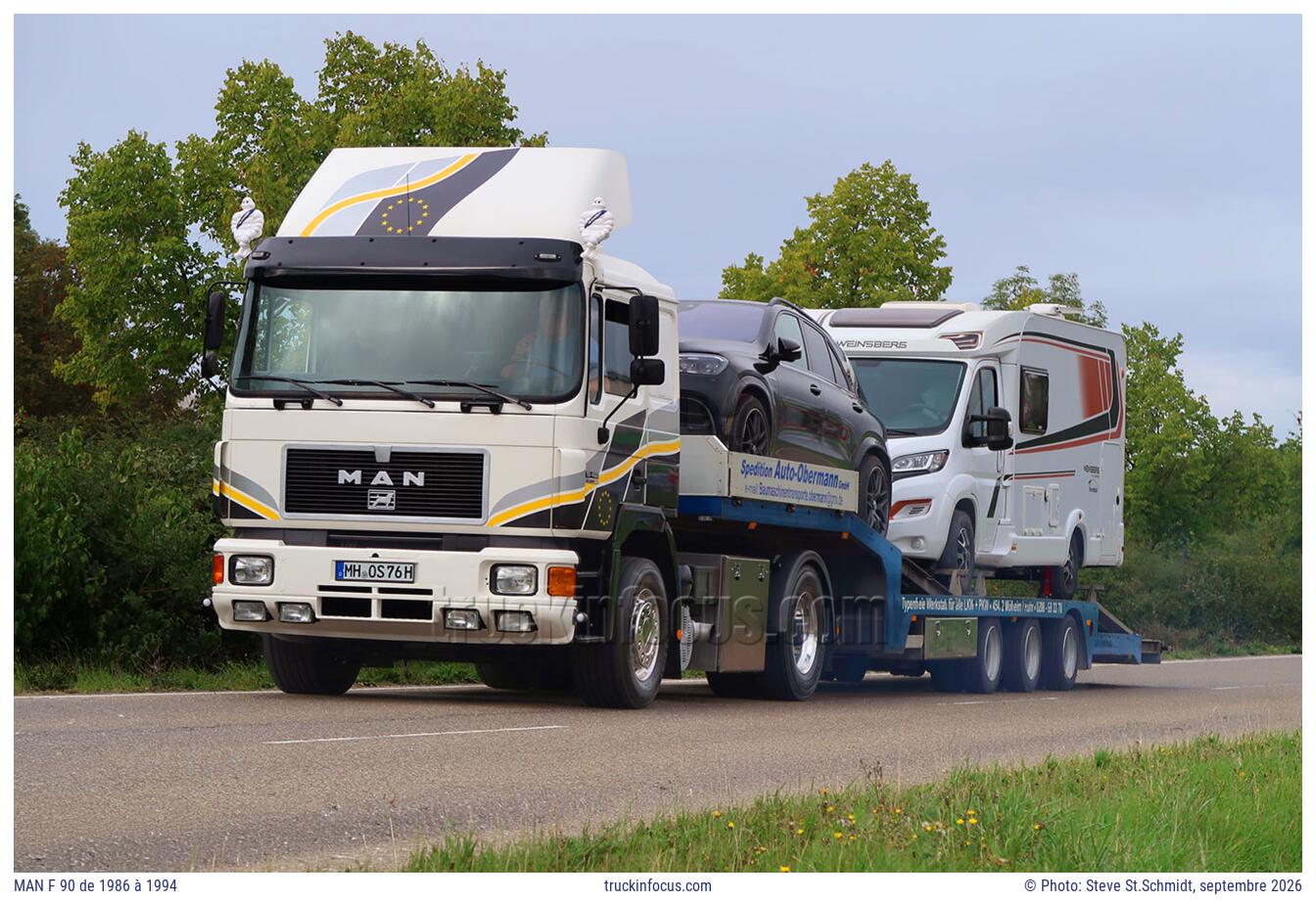 MAN F 90 de 1986 à 1994 Photo septembre 2026