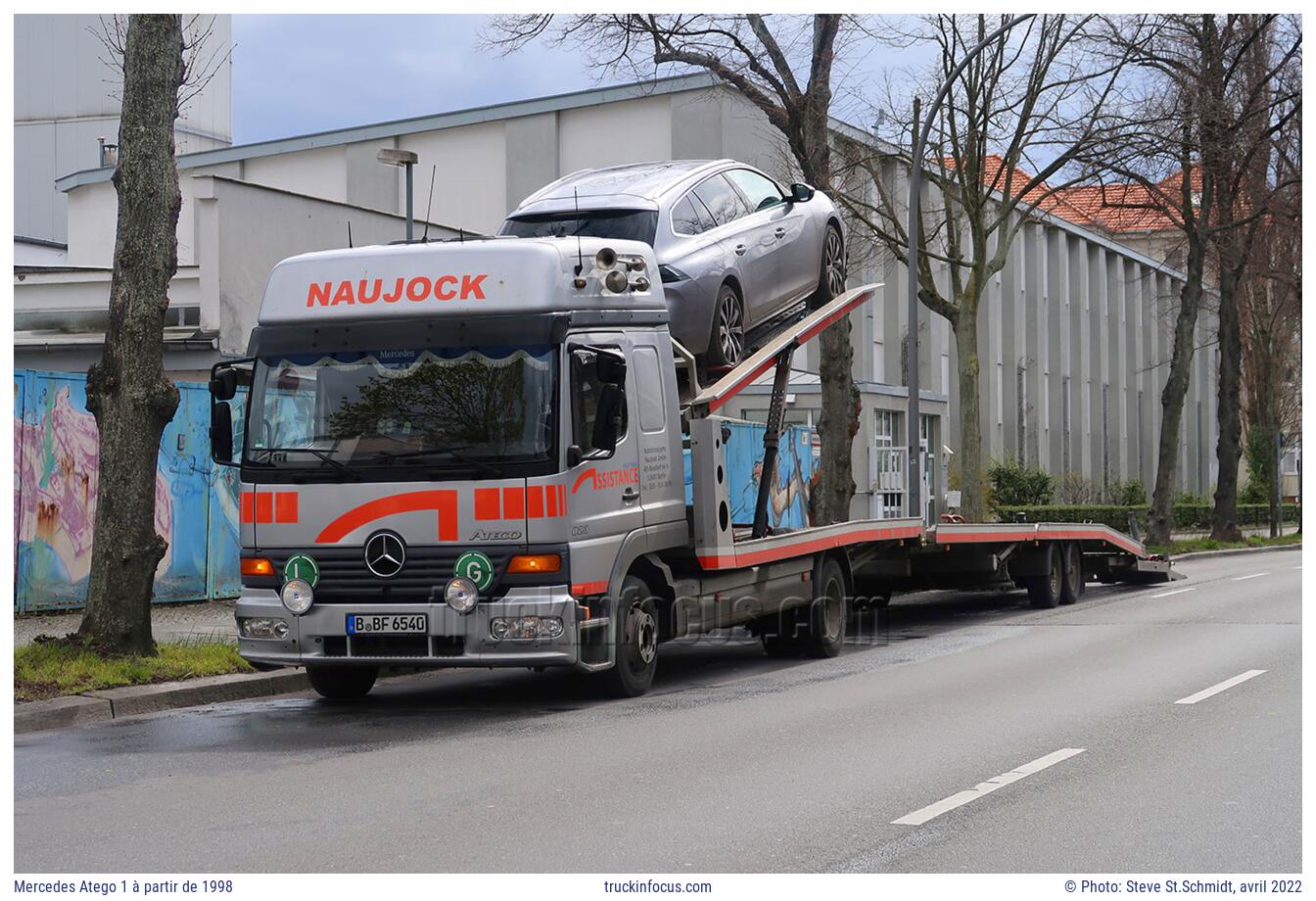 Mercedes Atego 1 à partir de 1998 Photo avril 2022