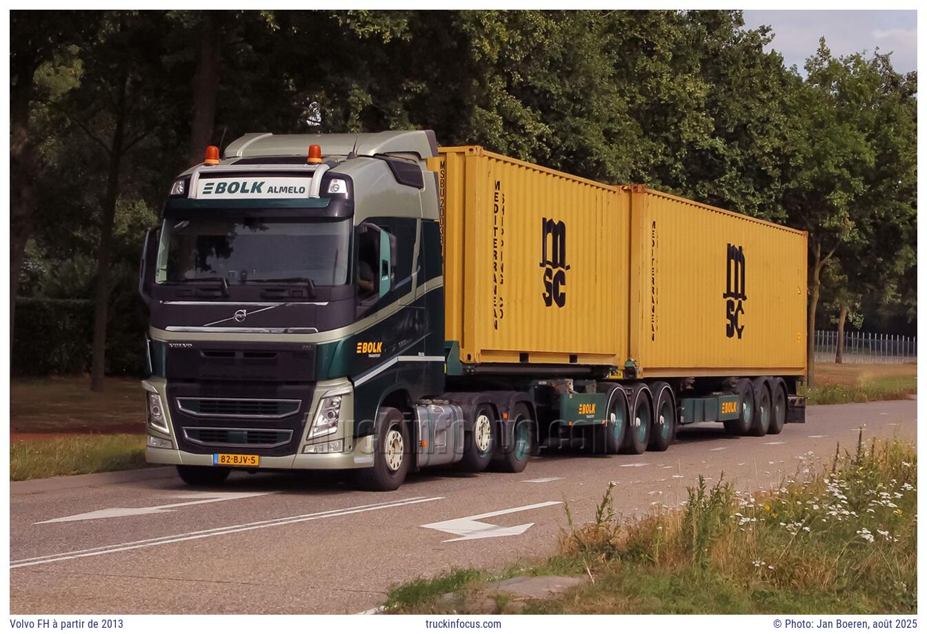 Volvo FH à partir de 2013 Photo août 2025