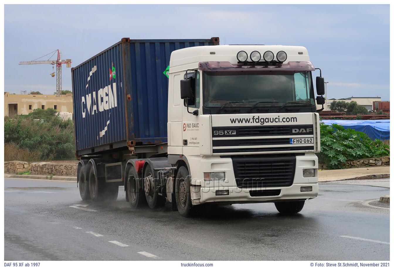 DAF 95 XF ab 1997 Foto November 2021