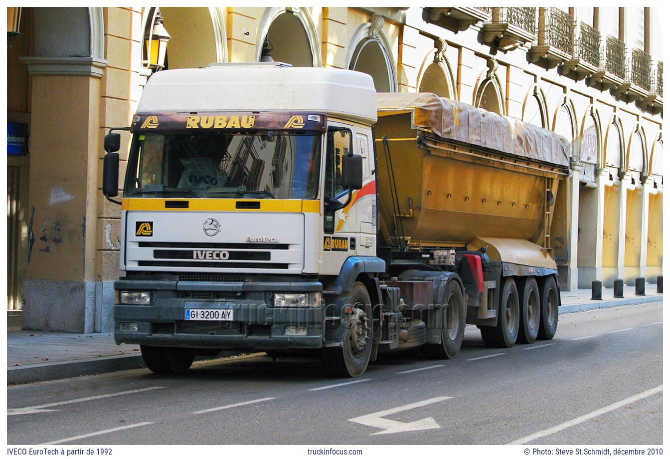 IVECO EuroTech à partir de 1992 Photo décembre 2010