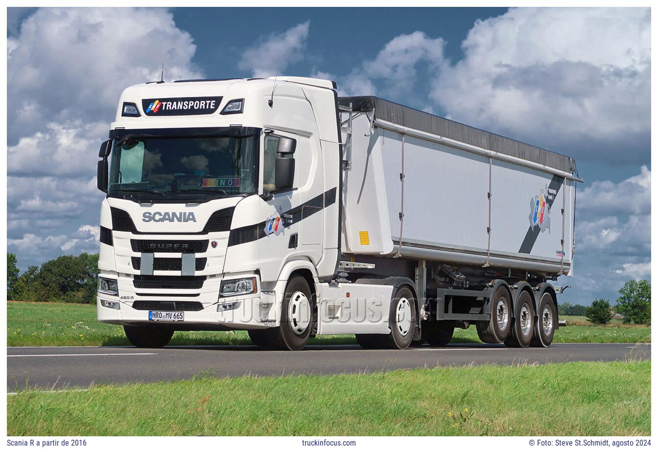 Scania R a partir de 2016 Foto agosto 2024