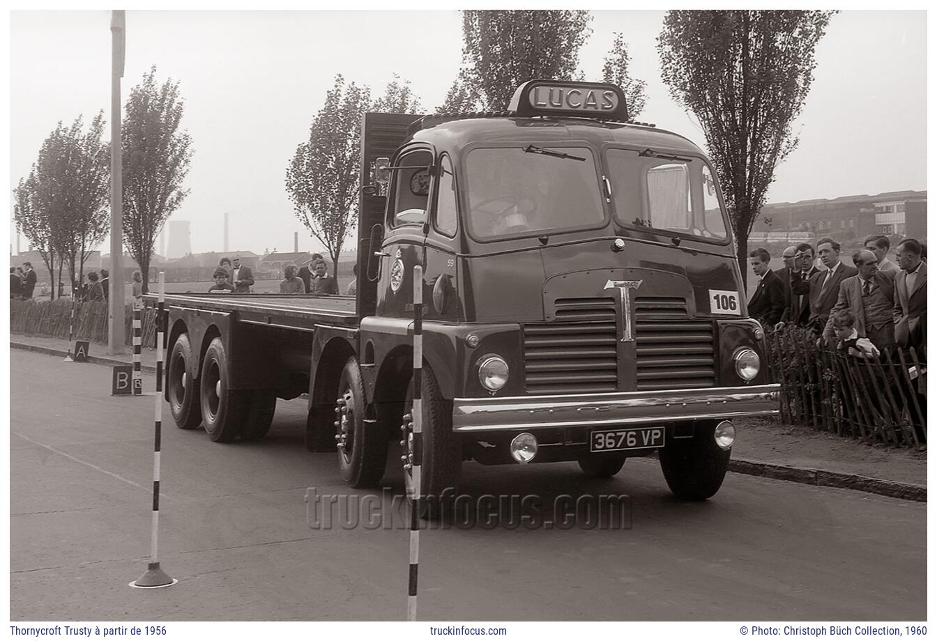 Thornycroft Trusty à partir de 1956 Photo 1960