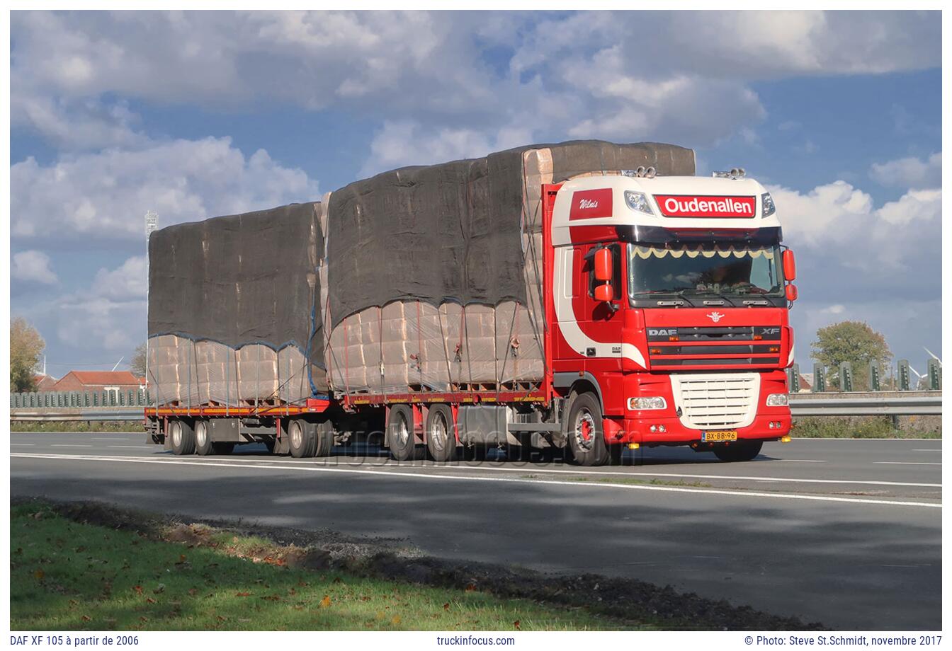 DAF XF 105 à partir de 2006 Photo novembre 2017