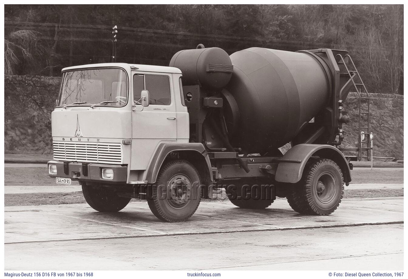 Magirus-Deutz 156 D16 FB von 1967 bis 1968 Foto 1967