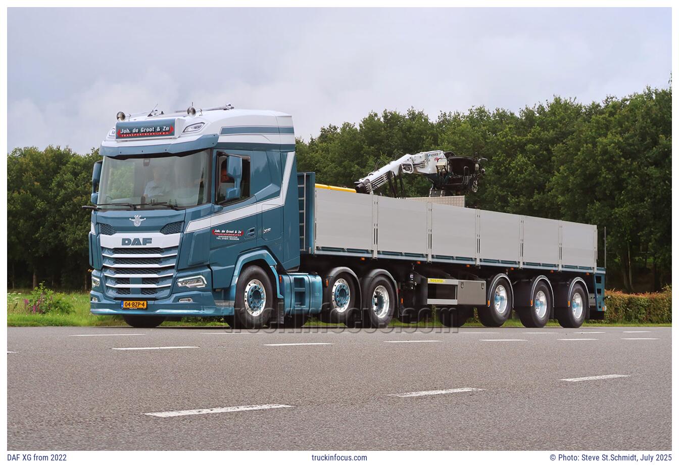 DAF XG from 2022 Photo July 2025