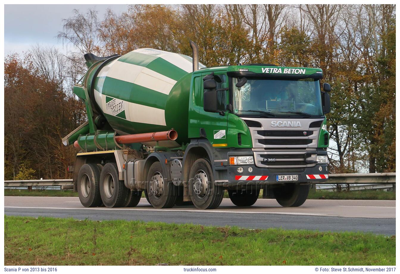 Scania P von 2013 bis 2016 Foto November 2017