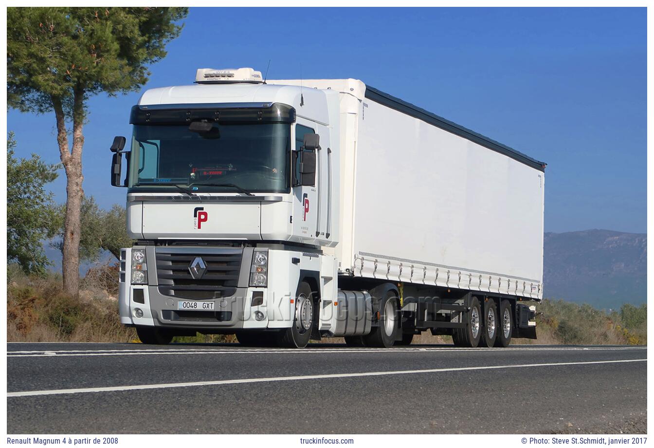 Renault Magnum 4 à partir de 2008 Photo janvier 2017