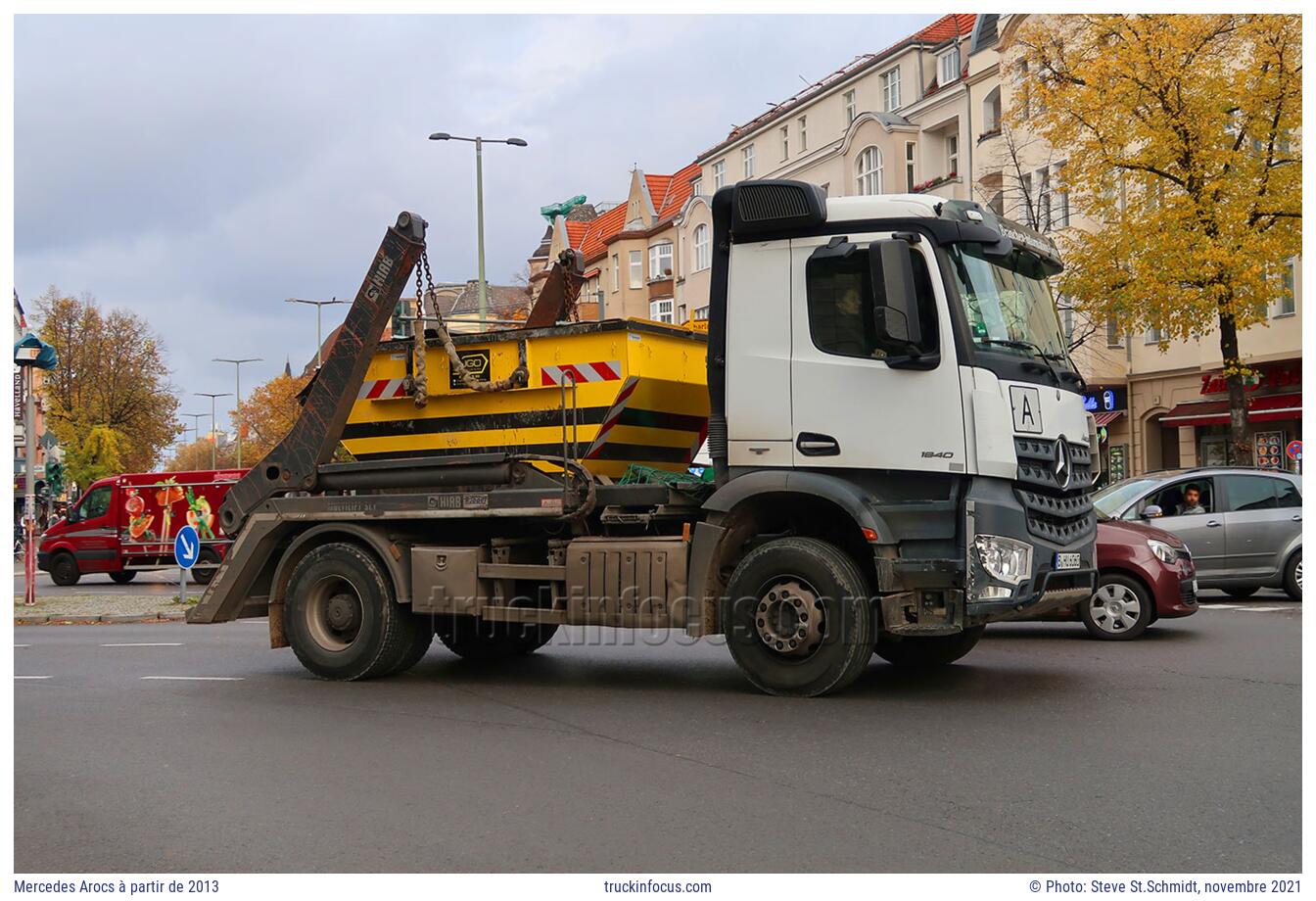 Mercedes Arocs à partir de 2013 Photo novembre 2021