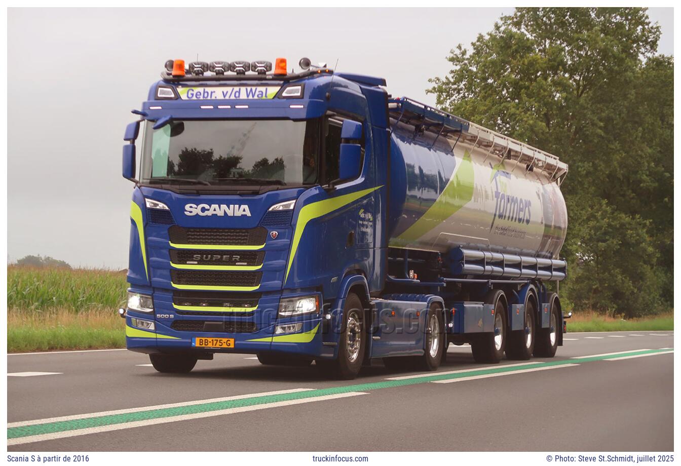 Scania S à partir de 2016 Photo juillet 2025
