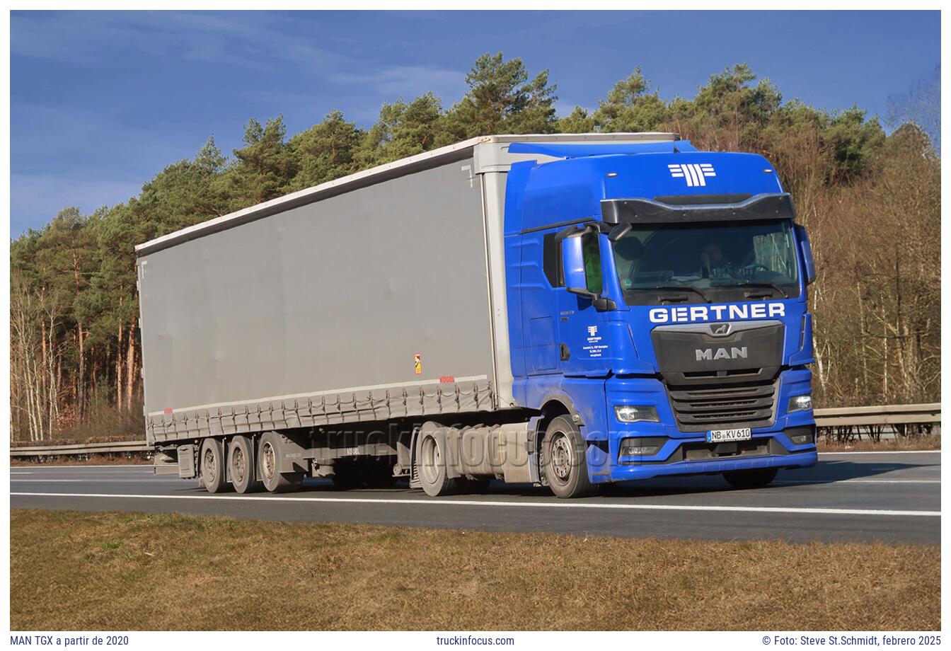 MAN TGX a partir de 2020 Foto febrero 2025