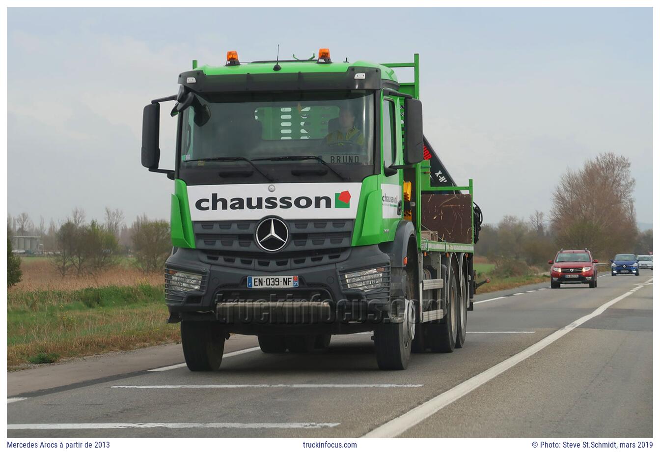 Mercedes Arocs à partir de 2013 Photo mars 2019