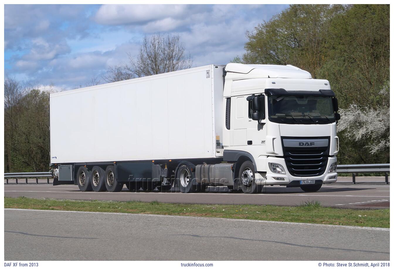 DAF XF from 2013 Photo April 2018