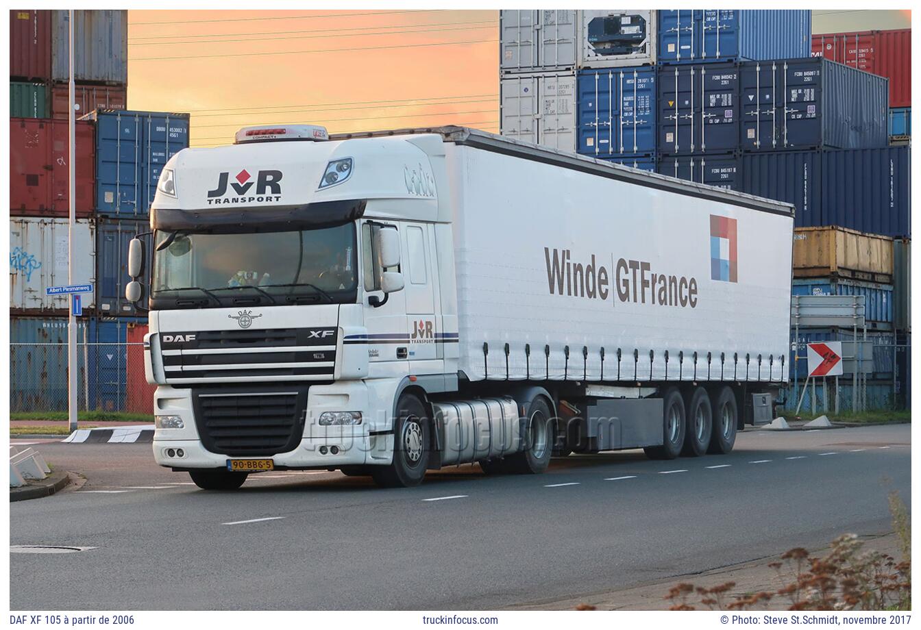 DAF XF 105 à partir de 2006 Photo novembre 2017