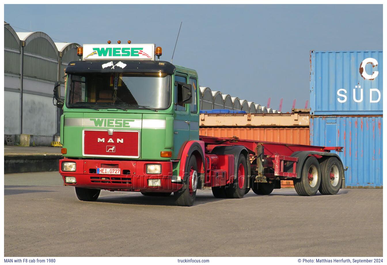 MAN with F8 cab from 1980 Photo September 2024