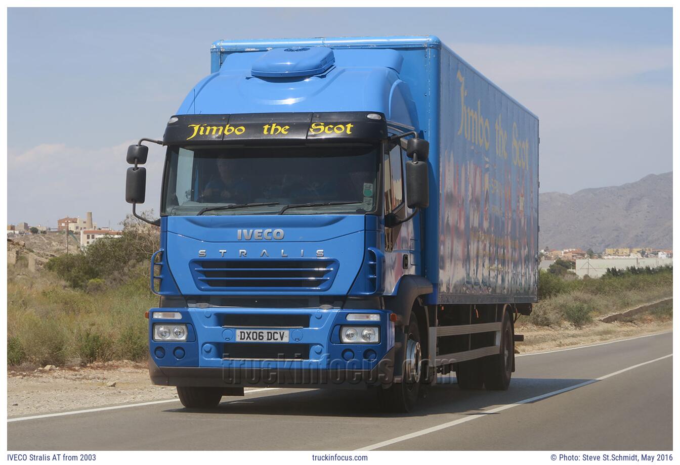 IVECO Stralis AT from 2003 Photo May 2016