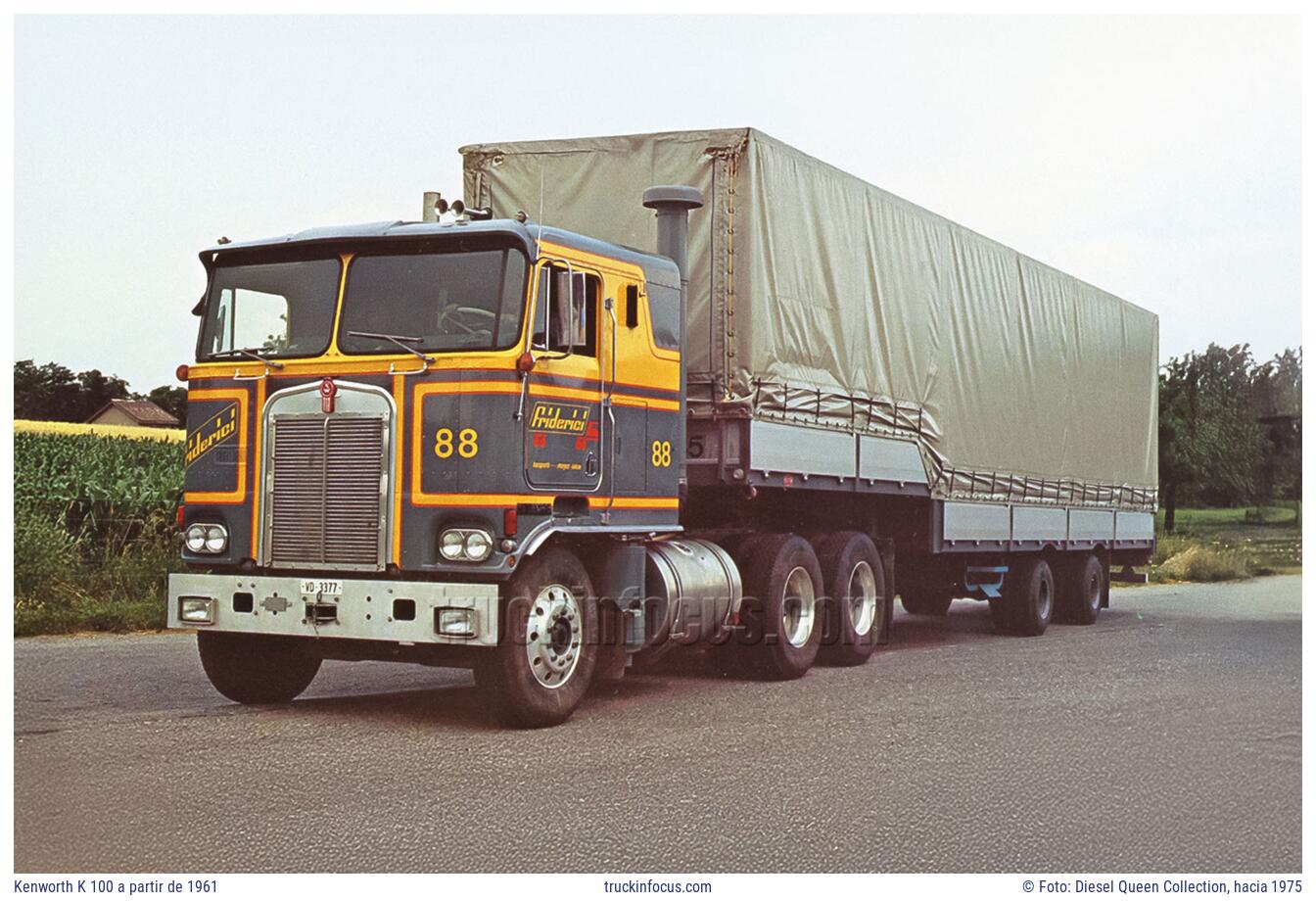 Kenworth K 100 a partir de 1961 Foto hacia 1975