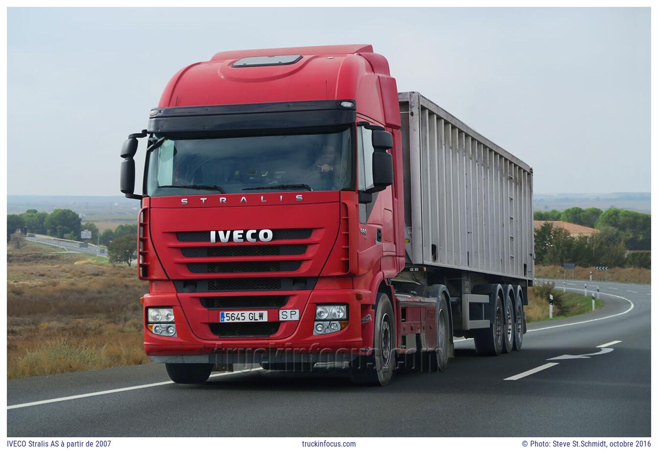 IVECO Stralis AS à partir de 2007 Photo octobre 2016