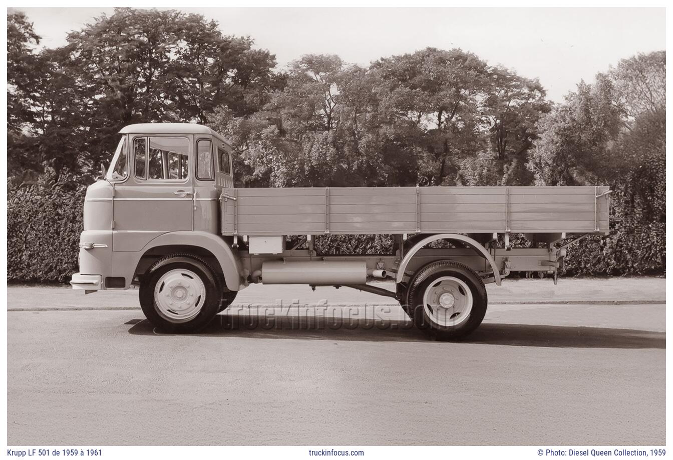 Krupp LF 501 de 1959 à 1961 Photo 1959