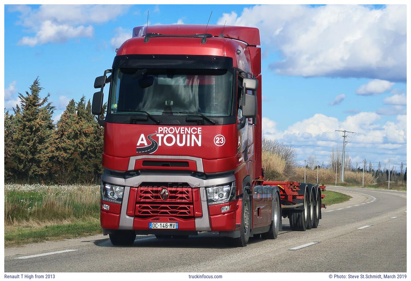 Renault T High from 2013 Photo March 2019