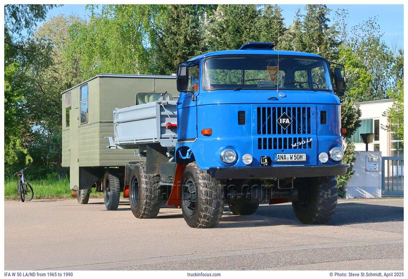 IFA W 50 LA/ND from 1965 to 1990 Photo April 2025