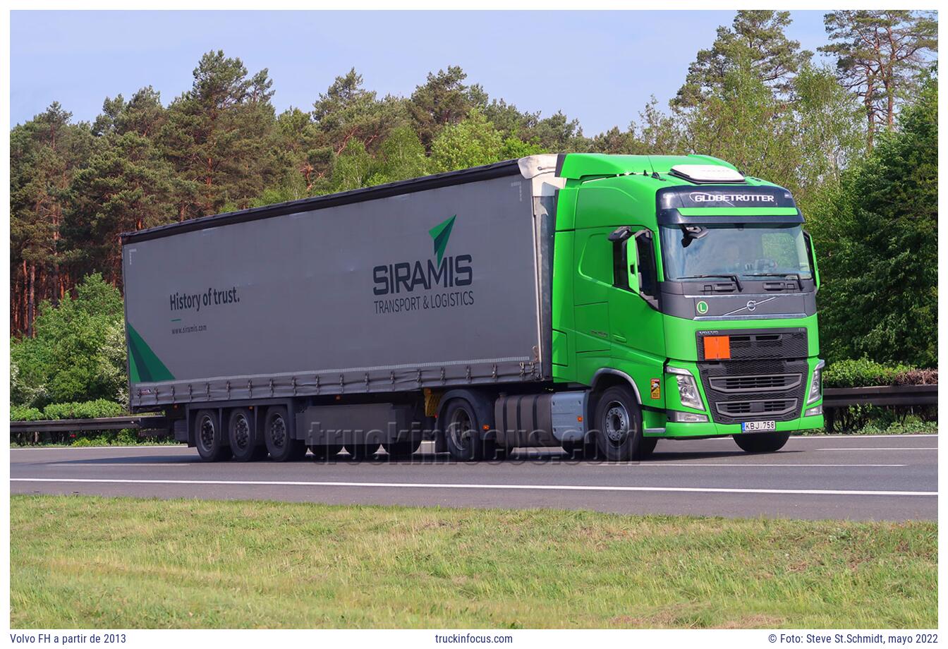 Volvo FH a partir de 2013 Foto mayo 2022