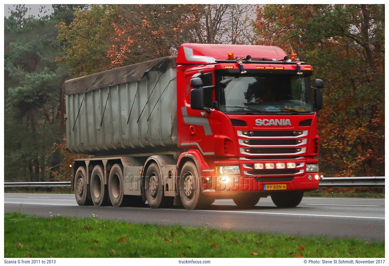 Scania G from 2011 to 2013 Photo November 2017