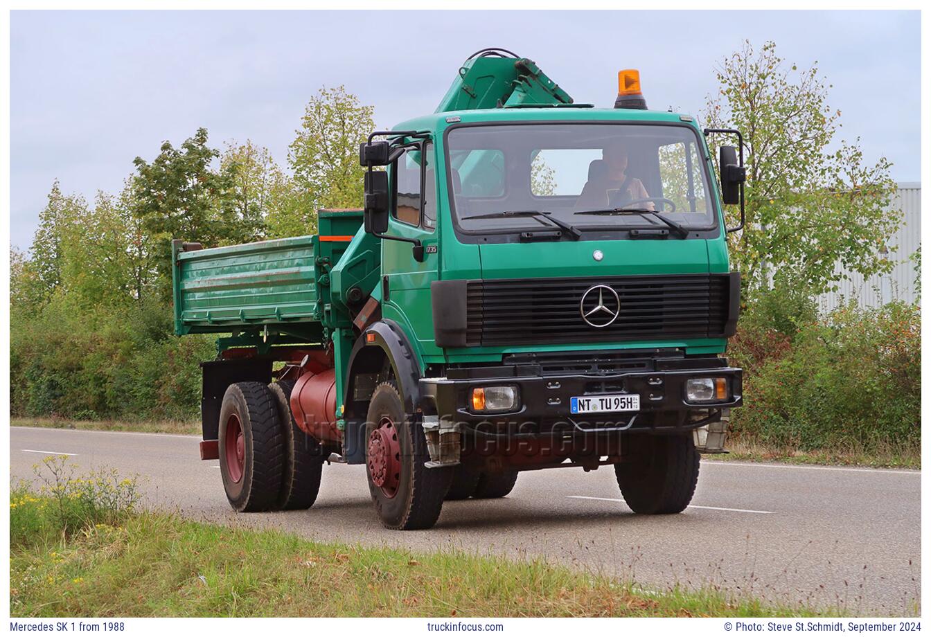 Mercedes SK 1 from 1988 Photo September 2024