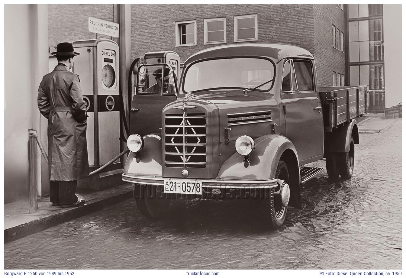 Borgward B 1250 von 1949 bis 1952 Foto ca. 1950