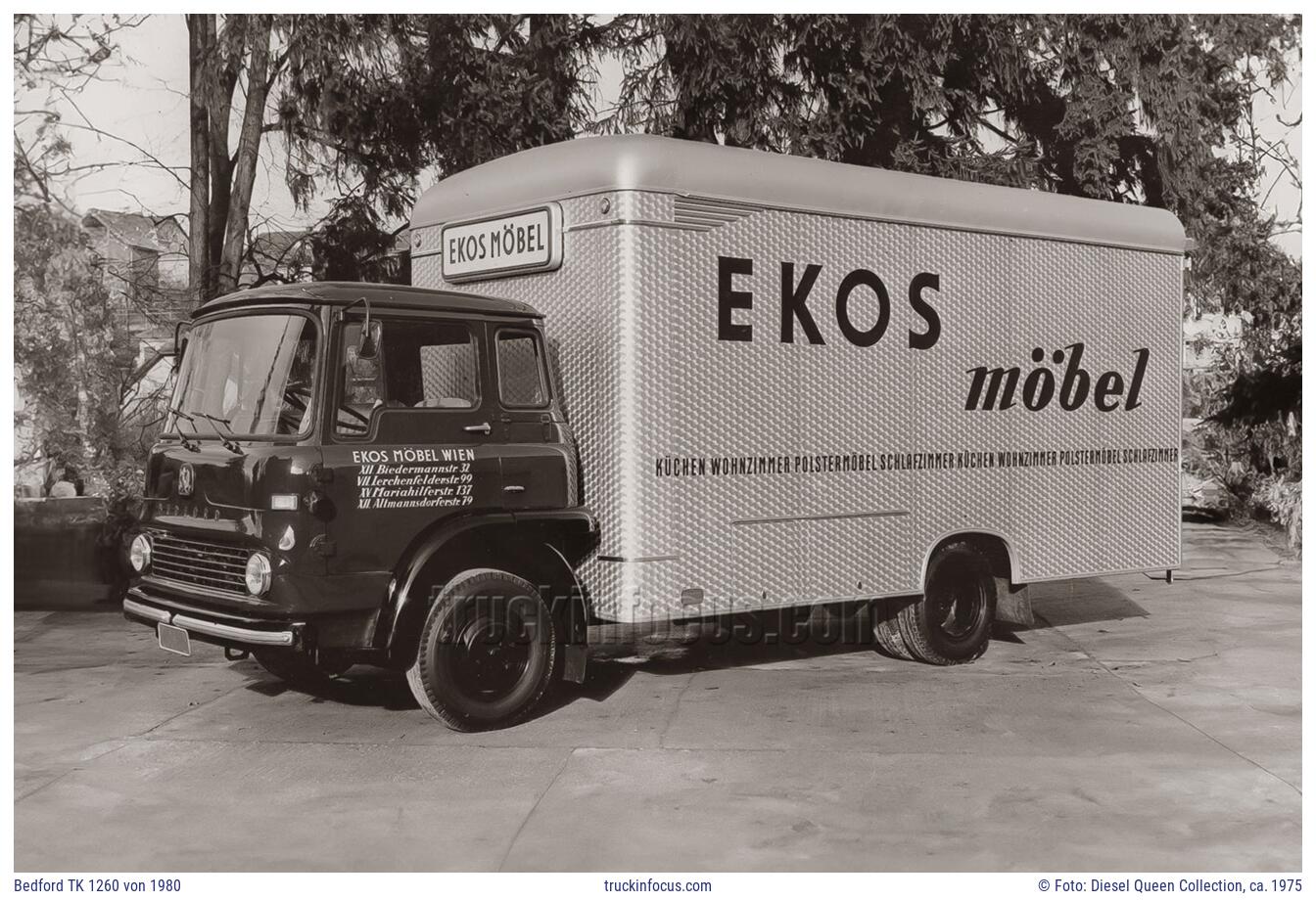 Bedford TK 1260 von 1980 Foto ca. 1975