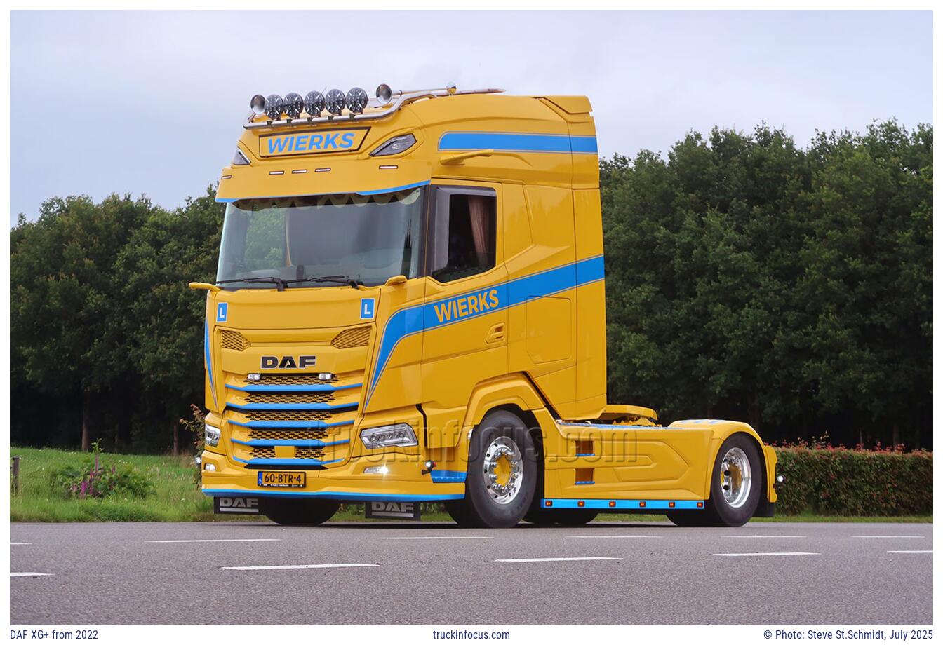 DAF XG+ from 2022 Photo July 2025