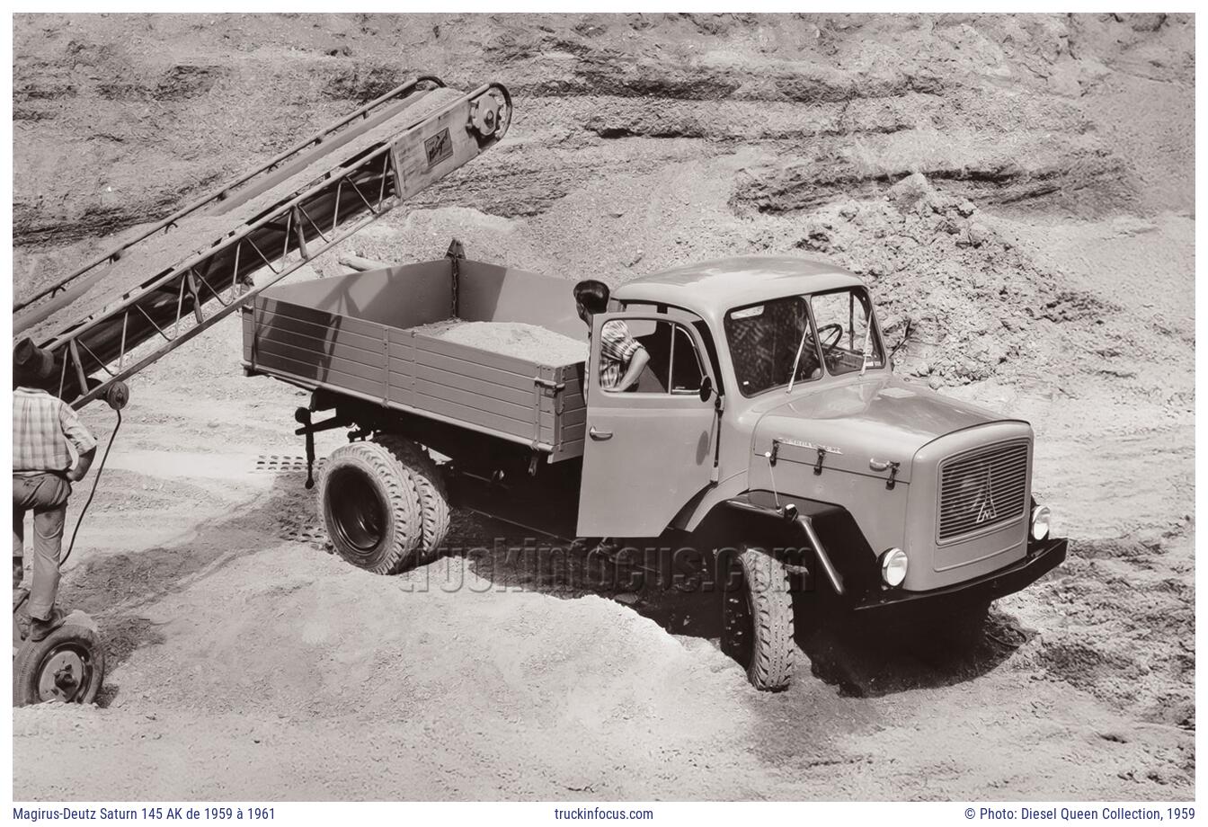 Magirus-Deutz Saturn 145 AK de 1959 à 1961 Photo 1959
