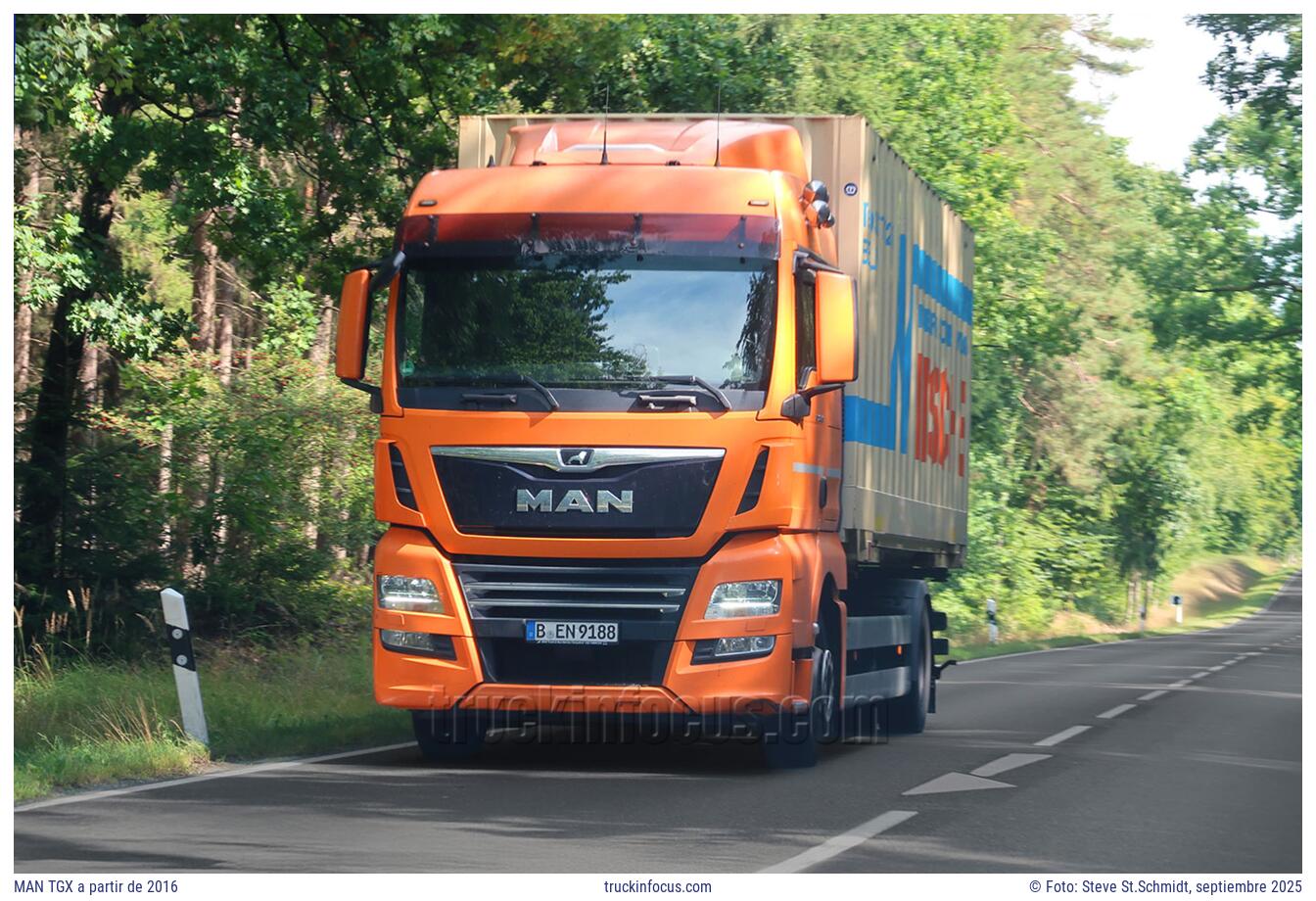 MAN TGX a partir de 2016 Foto septiembre 2025