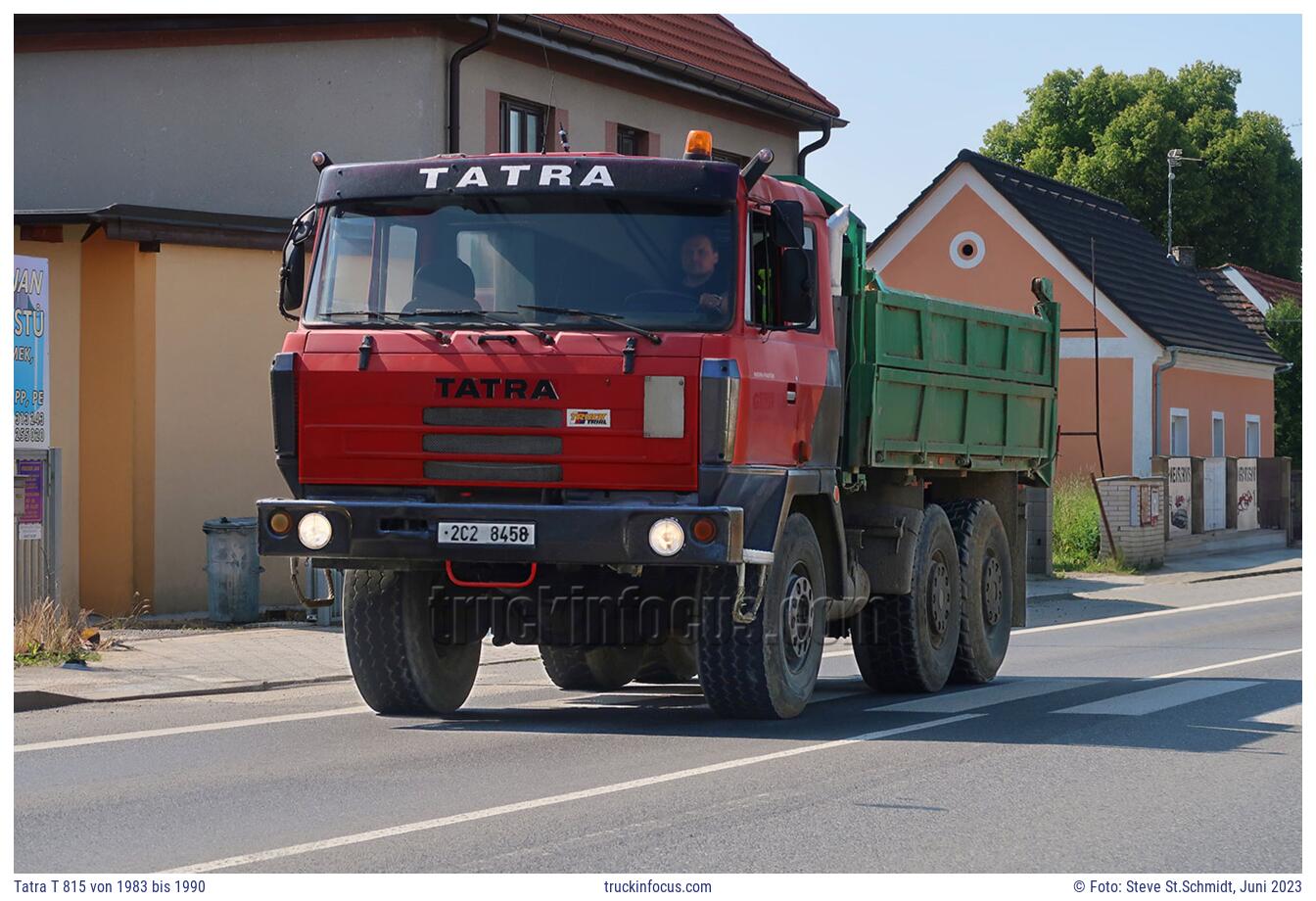 Tatra T 815 von 1983 bis 1990 Foto Juni 2023