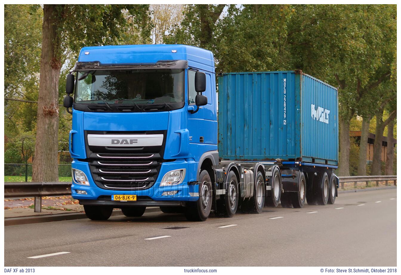 DAF XF ab 2013 Foto Oktober 2018