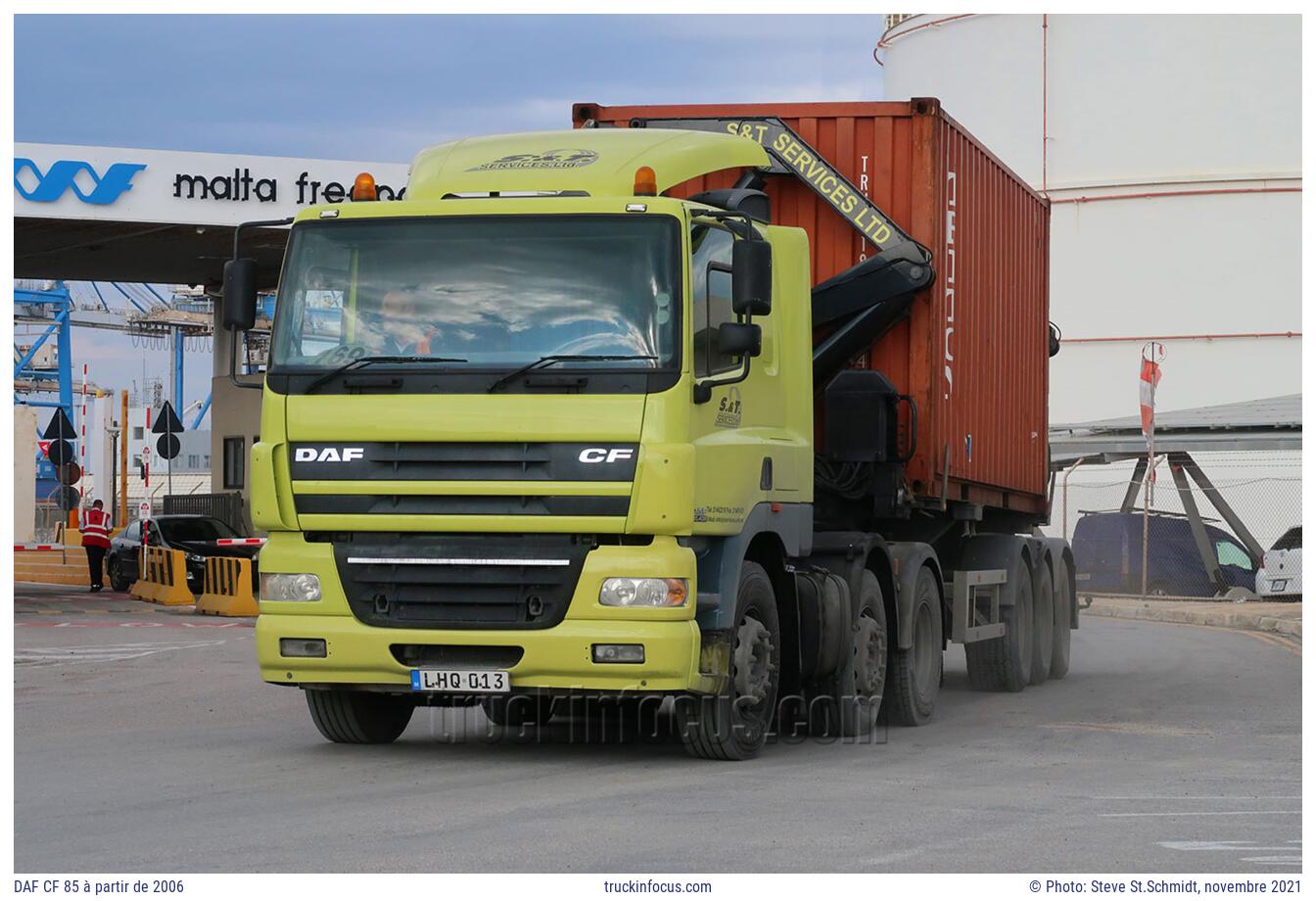 DAF CF 85 à partir de 2006 Photo novembre 2021