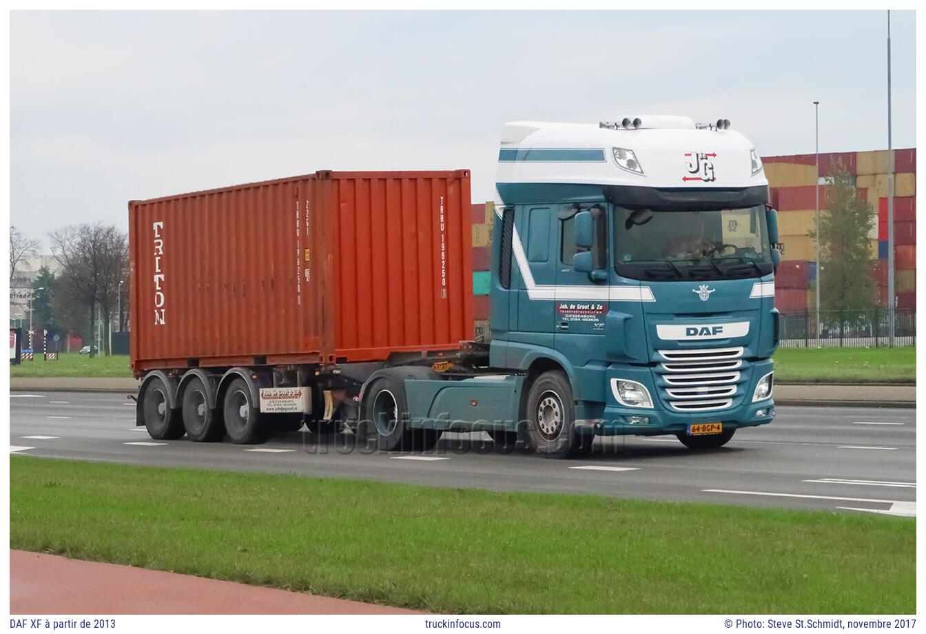 DAF XF à partir de 2013 Photo novembre 2017