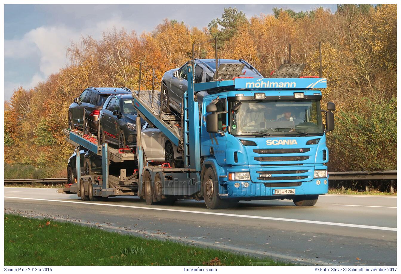 Scania P de 2013 a 2016 Foto noviembre 2017