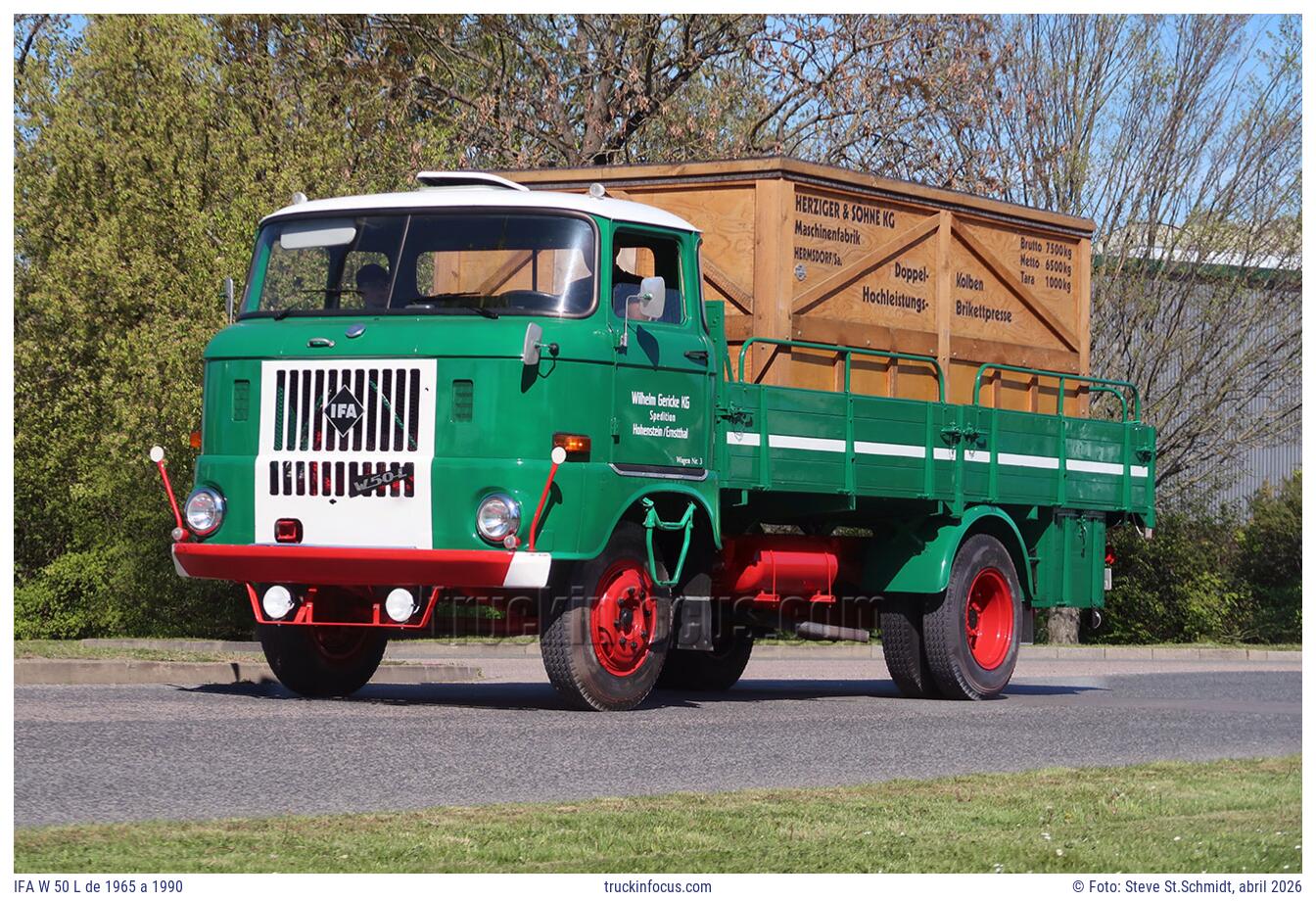 IFA W 50 L de 1965 a 1990 Foto abril 2026