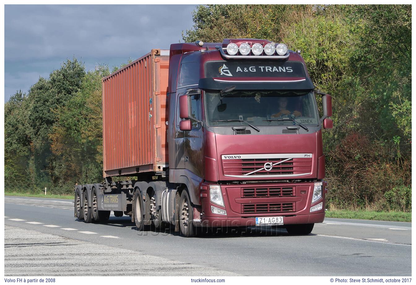 Volvo FH à partir de 2008 Photo octobre 2017