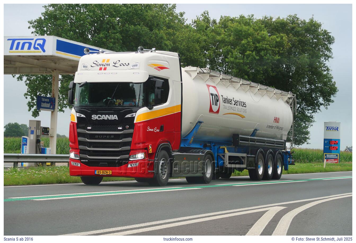 Scania S ab 2016 Foto Juli 2025