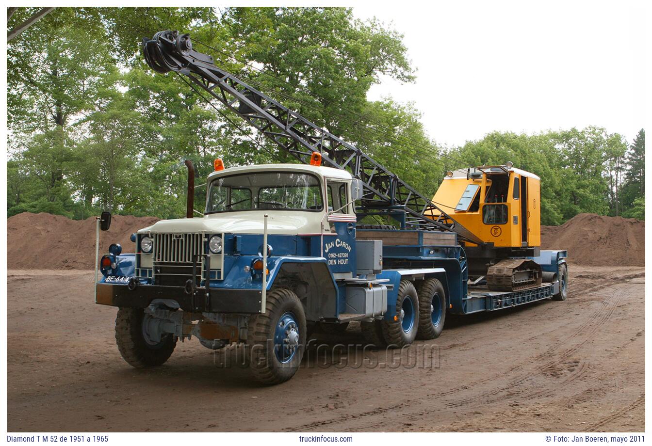 Diamond T M 52 de 1951 a 1965 Foto mayo 2011